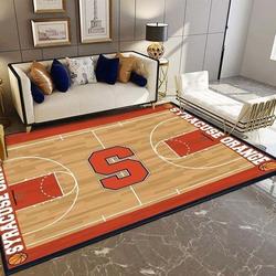 NCAA Syracuse Orange Basketball Yard Fan Rug Living Room Rug Regtangle Carpet