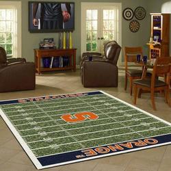 NCAA Syracuse Orange Home Field Living Room Home Rug Regtangle Carpet 1