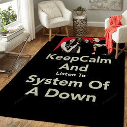 System Of A Down Music Art For Fans Area Rug Living Room Carpet Rug Regtangle Carpet Floor Decor Home Decor V11226