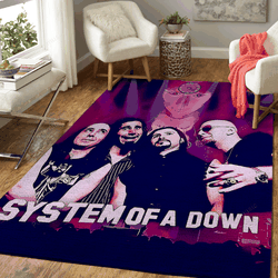 System Of A Down Music Art For Fans Area Rug Living Room Carpet Rug Regtangle Carpet Floor Decor Home Decor V11227