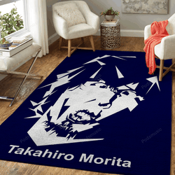 Takahiro Morita Music Art For Fans Area Rug Living Room Carpet Rug Regtangle Carpet Floor Decor Home Decor