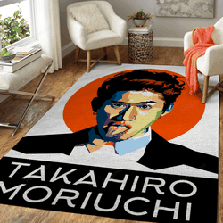 Takahiro Music Art For Fans Area Rug Living Room Carpet Rug Regtangle Carpet Floor Decor Home Decor