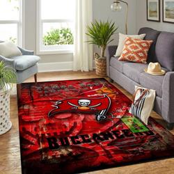 Tampa Bay Buccaneers Nfl Football Area Rug Living Room Rug Home Decor 190911