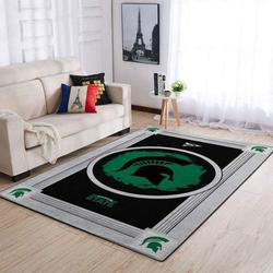 Michigan State Spartans Ncaa Living Room Carpet Rug Regtangle 1910071 3