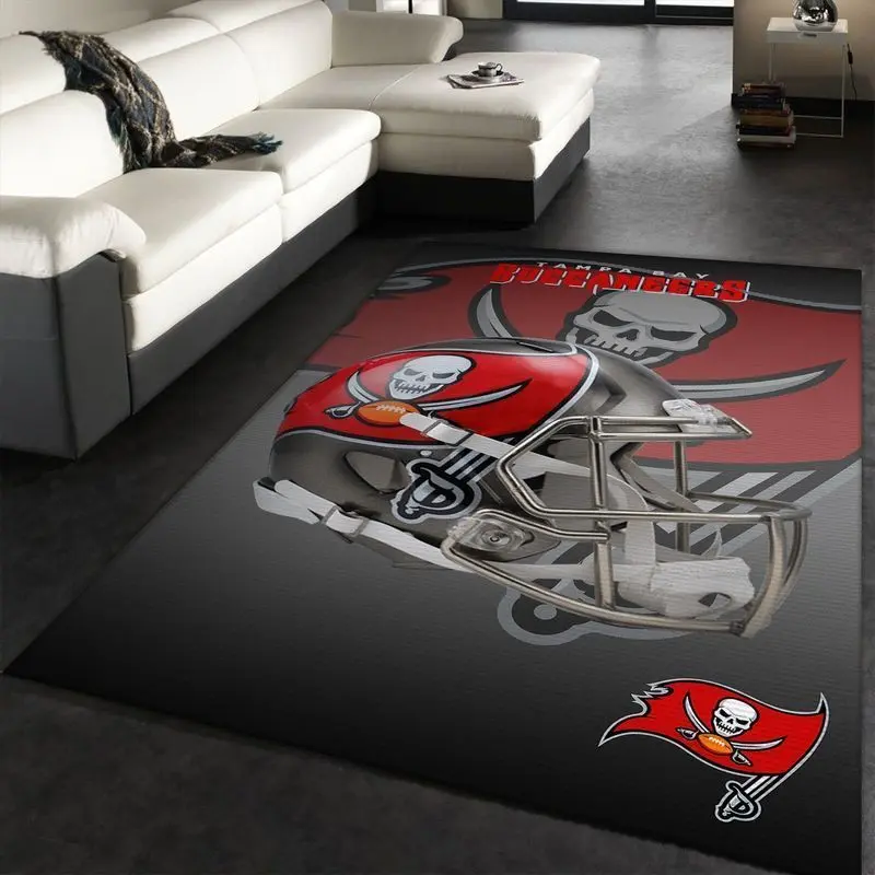 Tampa Bay Buccaneers Nfl Football Area Rug Living Room Rug Home Decor 23