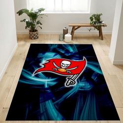 Tampa Bay Buccaneers Nfl Team Logo Rug Bedroom Rug Home Decor Floor De