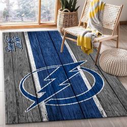 Tampa Bay Lightning Nhl Team Logo Wooden Style Nice Gift Home Decor Re