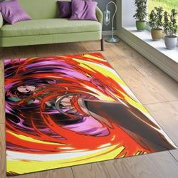 Tanjirou Demon Slayer Anime 2 Area Rug Living Room And Bed Room Rug Rug Regtangle Carpet Floor Decor Home Decor
