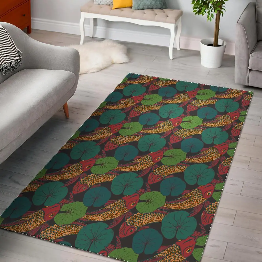 Taxi Car Print Pattern Area Rug Living Room Rug Home Decor