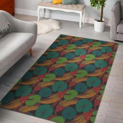 Taxi Car Print Pattern Area Rug Living Room Rug Home Decor