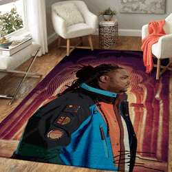 Tee Grizzley Rap Music Art For Fans Area Rug Living Room Carpet Rug Regtangle Carpet Floor Decor Home Decor