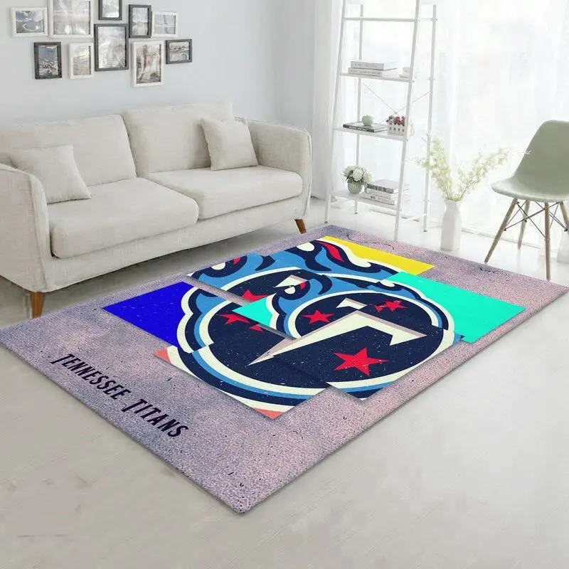 Tennessee Titans American Nfl 13 Area Rug Living Room And Bed Room Rug
