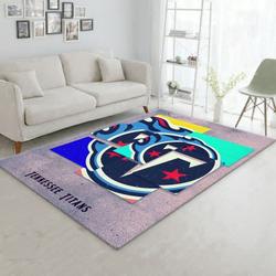 Tennessee Titans American Nfl 13 Area Rug Living Room And Bed Room Rug