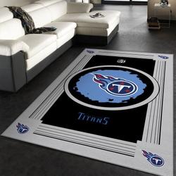 Tennessee Titans American Nfl 20 Area Rug Living Room And Bed Room Rug