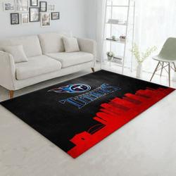 Tennessee Titans American Nfl 24 Area Rug Living Room And Bed Room Rug