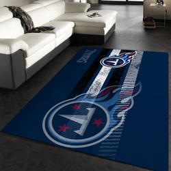 Tennessee Titans American Nfl 25 Area Rug Living Room And Bed Room Rug