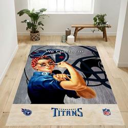 Tennessee Titans American Nfl 27 Area Rug Living Room And Bed Room Rug