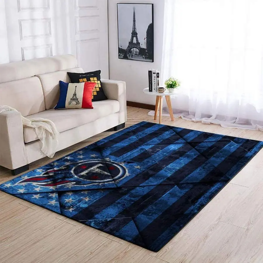Tennessee Titans American Nfl Area Rug Living Room And Bed Room Rug 1910073