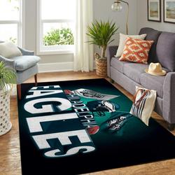 NFL Philadelphia Eagles Football Area Rug Living Room And Bed Room Rug 1909111