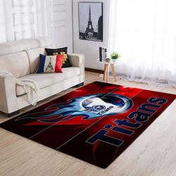 Tennessee Titans Football Nfl Area Rug Living Room Bed Room Rug Stt101201