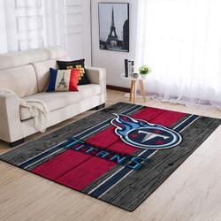 Tennessee Titans Nfl Area Rugs Wooden Style Living Room Carpet Home Decor
