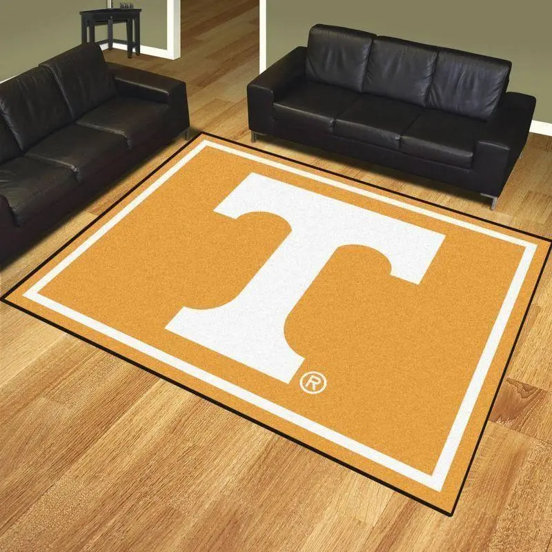 Tennessee Volunteers Area Rug NCAA Carpet Living Room Rugs Rug Regtangle Carpet