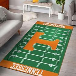 Tennessee Volunteers Rug NCAA Team Logo Carpet Living Room Rug Regtangle Carpet