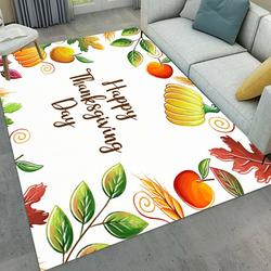 Thanksgiving Autumn Harvest Dhc04100144Mdr Rug Living Room Rug Home Decor