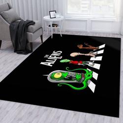 The Aliens Abbey Road Area Rug Living Room And Bed Room Rug Rug Regtangle Carpet Floor Decor Home Decor
