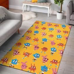 The Amazing World Of Gumball Area Rug Living Room Rug Home Decor Carpet
