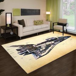 The Big Lebowski Carpet Floor Area Rug Living Room Rug Home Decorhome Decorbedroom Living Room Decor