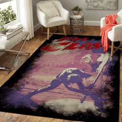 The Clash Music Artwork Art For Fans Area Rug Living Room Carpet Rug Regtangle Carpet Floor Decor Home Decor