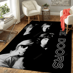 The Doors Art 1 Music Artwork Art For Fans Area Rug Living Room Carpet Rug Regtangle Carpet Floor Decor Home Decor