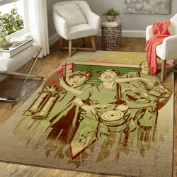 The Dummers Music Art For Fans Area Rug Living Room Carpet Rug Regtangle Carpet Floor Decor Home Decor