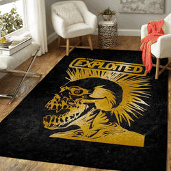 The Exploited Gold Badges Art For Fans Area Rug Living Room Carpet Rug Regtangle Carpet Floor Decor Home Decor
