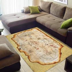 The Goonies Map Area Rug Living Room Rug Home Decor Home Decor Bedroom Living Room Decor