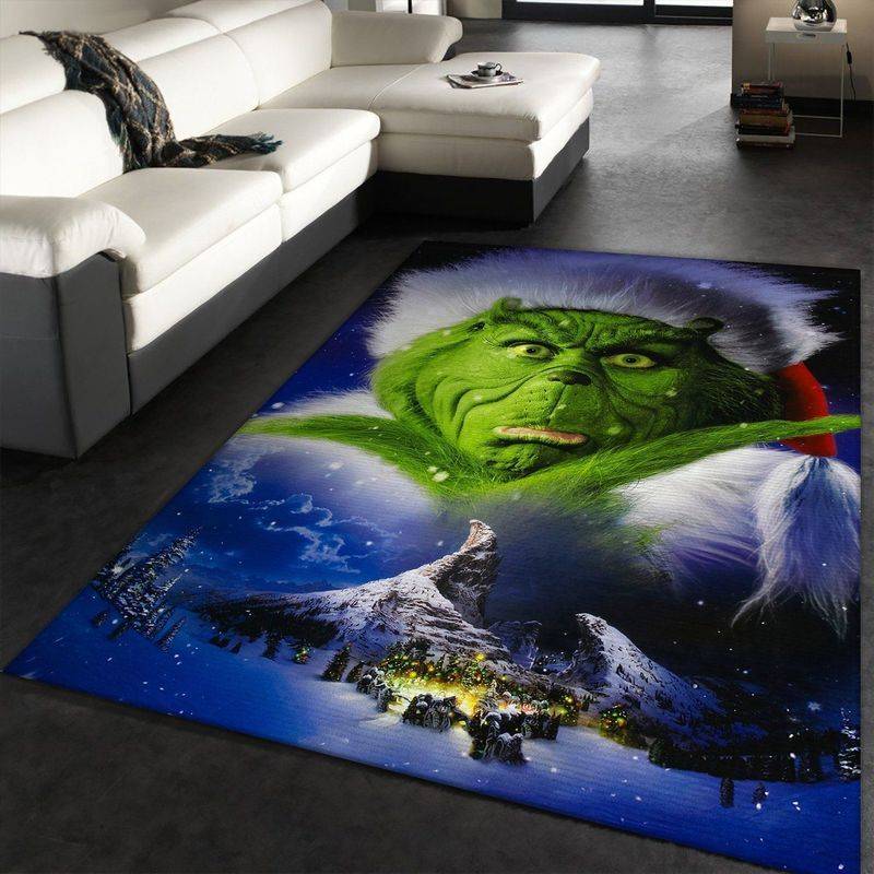 The Grinch Area Rug Living Room And Bed Room Rug Rug Regtangle Carpet Floor Decor Home Decor