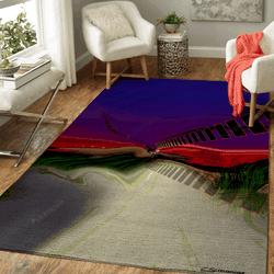 The Harmonica Sound Music Art For Fans Area Rug Living Room Carpet Rug Regtangle Carpet Floor Decor Home Decor