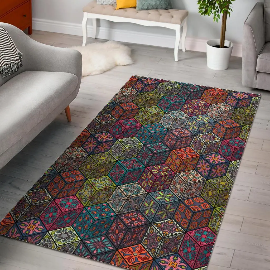 The Last Airbender Anime Map Rug Living Room Rug Home Decor