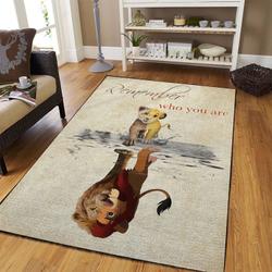 The Last Airbender Anime Warrior Rug Living Room Rug Home Decor