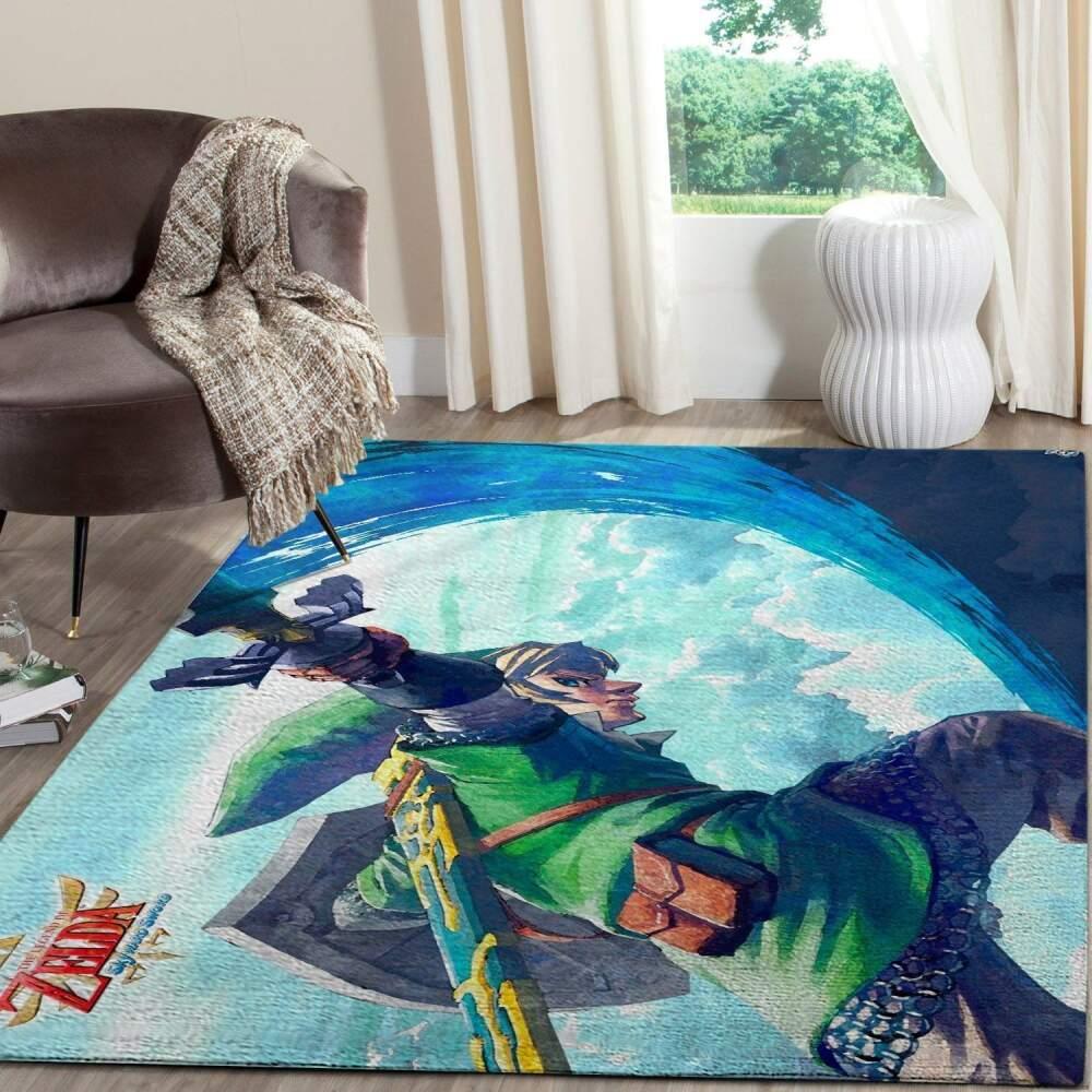 The Legend Of Zelda Area Rug Gaming Rug Regtangle Carpet Floor Decor Home Decor V4668