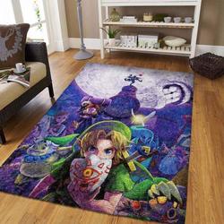 The Legend Of Zelda Area Rug Living Room Rug Home Decor Gaming Home Decor