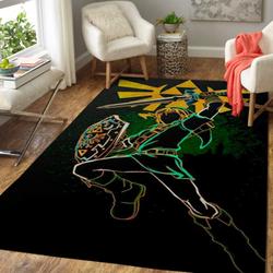 The Legend Of Zelda Area Rug Living Room Rug Home Decor Nintendo Video Game Gfd 1910136