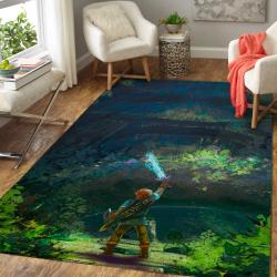 The Legend Of Zelda Area Rug Nintendo Video Game Carpet Gamer Living Room Rugs Rug Regtangle Carpet Floor Decor Home Decor V382