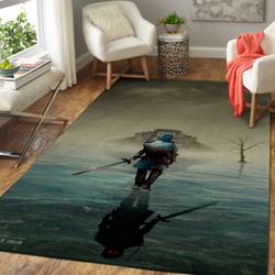 The Legend Of Zelda Area Rug Nintendo Video Game Carpet Gamer Living Room Rugs Rug Regtangle Carpet Floor Decor Home Decor V385
