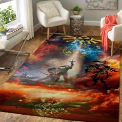 The Legend Of Zelda Area Rug Nintendo Video Game Carpet Gamer Living Room Rugs Rug Regtangle Carpet Floor Decor Home Decor V386