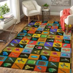 The Legend Of Zelda Area Rug Nintendo Video Game Carpet Gamer Living Room Rugs Rug Regtangle Carpet Floor Decor Home Decor V387