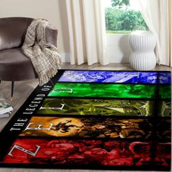 The Legend Of Zelda Area Rug Nintendo Video Game Carpet Gamer Living Room Rugs Rug Regtangle Carpet Floor Decor Home Decor V404
