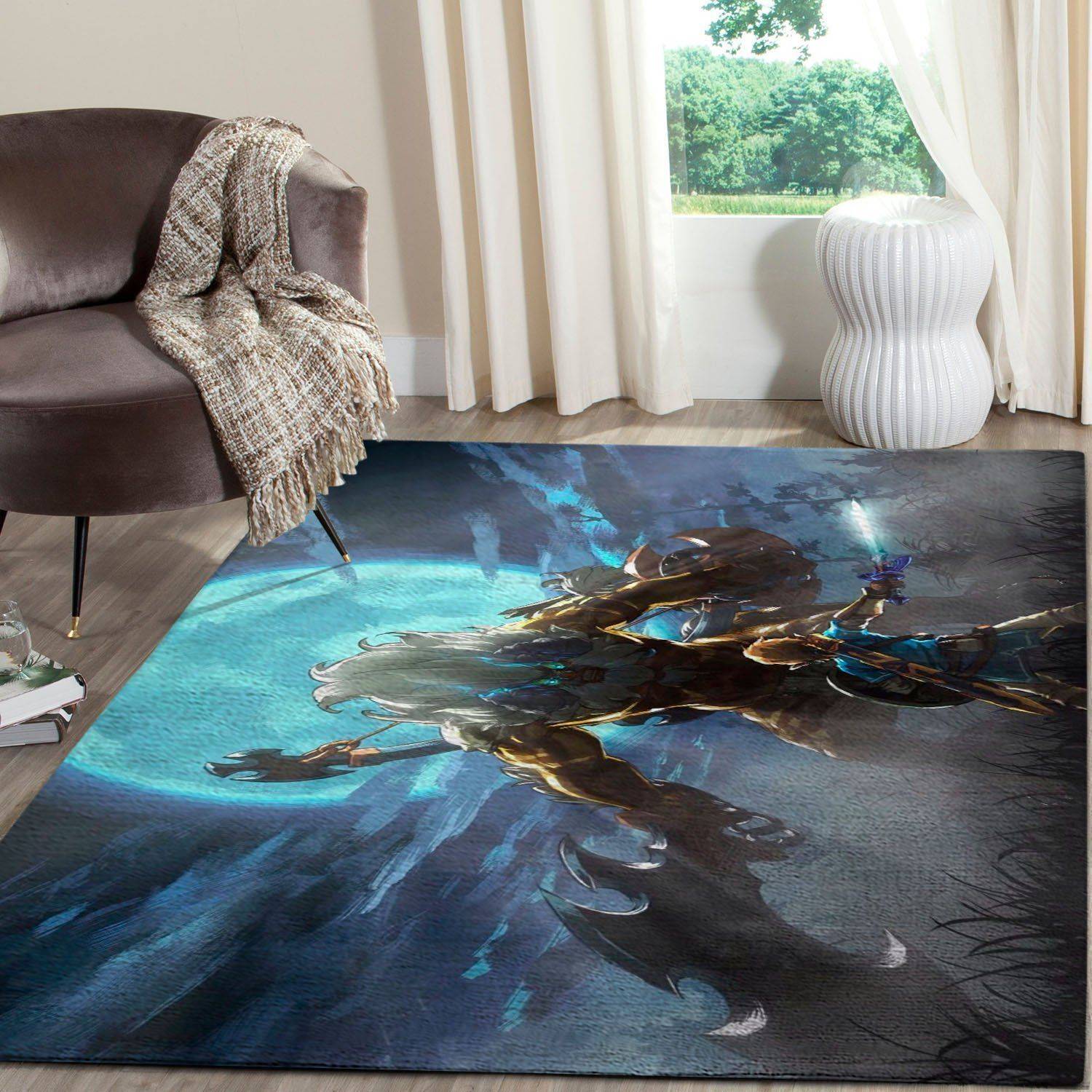 The Legend Of Zelda Area Rug Nintendo Video Game Carpet Gamer Living Room Rugs Rug Regtangle Carpet Floor Decor Home Decor V412