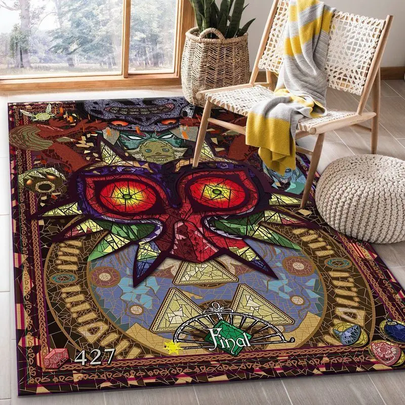 The Legend Of Zelda Gaming 4 Area Rug Living Room And Bed Room Rug Rug Regtangle Carpet Floor Decor Home Decor